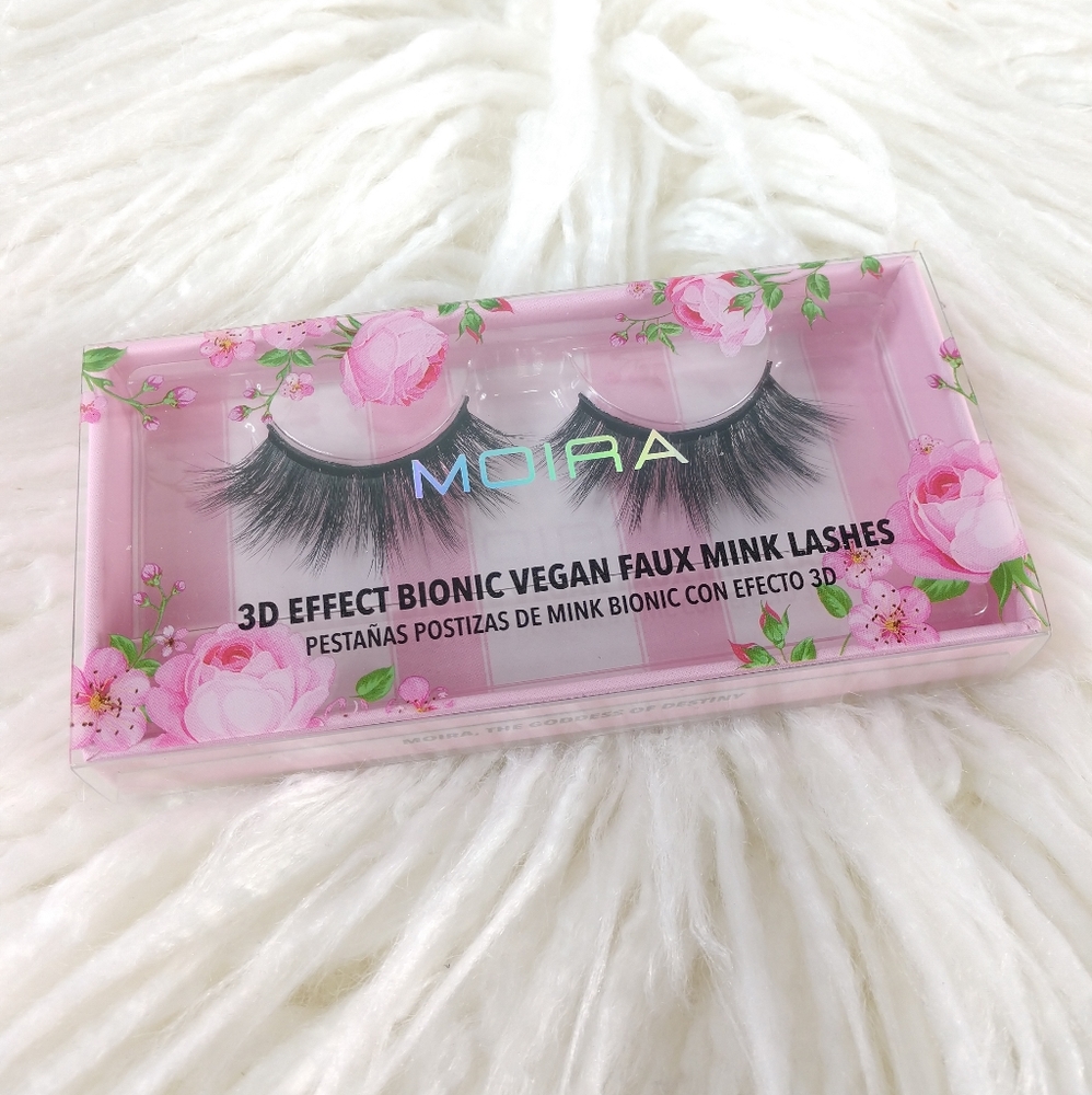 Moira Cosmetics 3D Effect Bionic Vegan Faux Mink Lashes #12 Mulholland